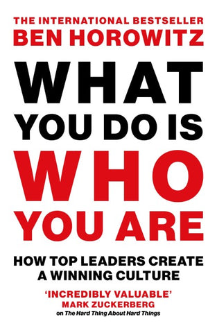 What You Do Is Who You Are