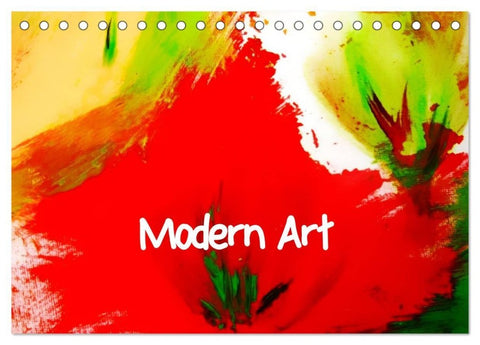 Modern Art (Tischkalender 2027 DIN A5 quer), CALVENDO Monatskalender