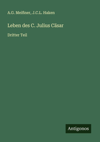 Leben des C. Julius Cäsar