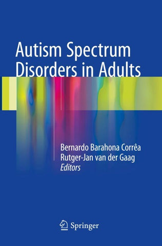 Autism Spectrum Disorders in Adults