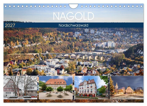 Nagold (Wandkalender 2027 DIN A4 quer), CALVENDO Monatskalender