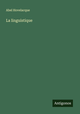 La linguistique