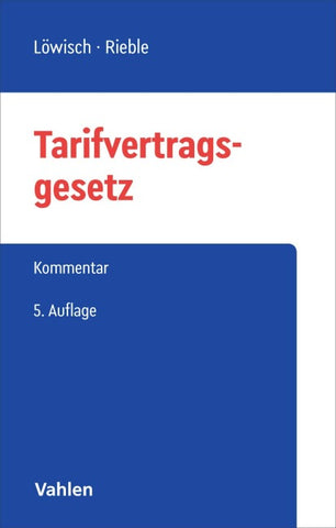 Tarifvertragsgesetz. TVG