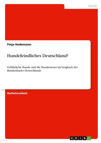 Hundefeindliches Deutschland?