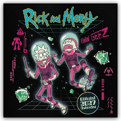 Rick and Morty – Offizieller Kalender 2027 – Wandkalender