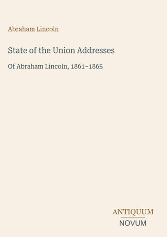 State of the Union Addresses