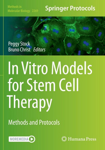 In Vitro Models for Stem Cell Therapy