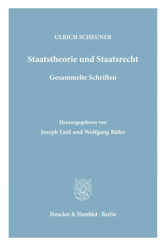 Staatstheorie und Staatsrecht.