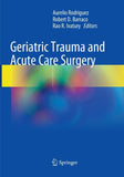 Geriatric Trauma and Acute Care Surgery