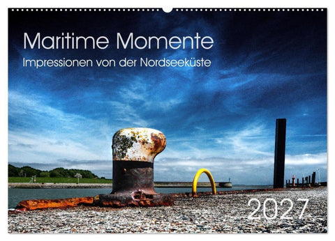 Maritime Momente (Wandkalender 2027 DIN A2 quer), CALVENDO Monatskalender