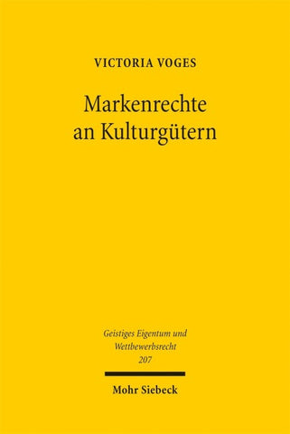 Markenrechte an Kulturgütern