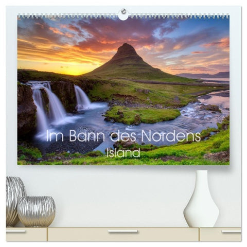 Im Bann des Nordens - Island (hochwertiger Premium Wandkalender 2027 DIN A2 quer), Kunstdruck in Hochglanz