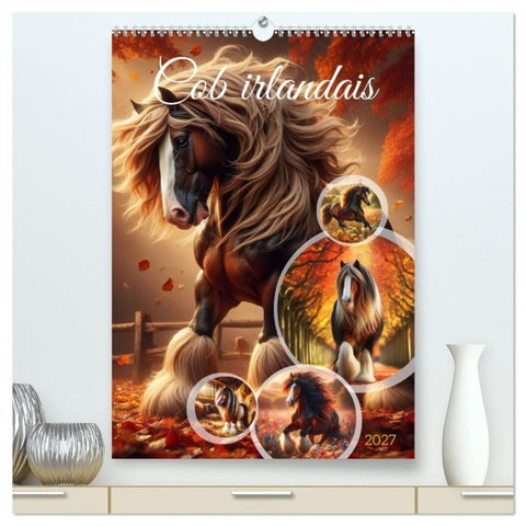Cob irlandais (Calendrier mural haut de gamme 2027 DIN A2 horizontal), CALVENDO calendrier mensuel