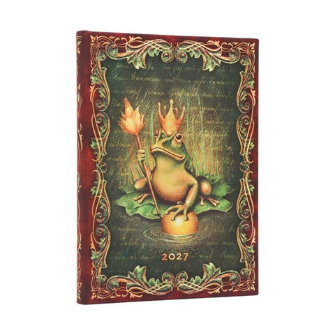 12-Monatskalender 2027 Die Brüder Grimm, Froschkönig Midi Horizontal