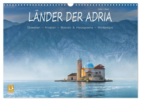 Länder der Adria (Wandkalender 2027 DIN A3 quer), CALVENDO Monatskalender