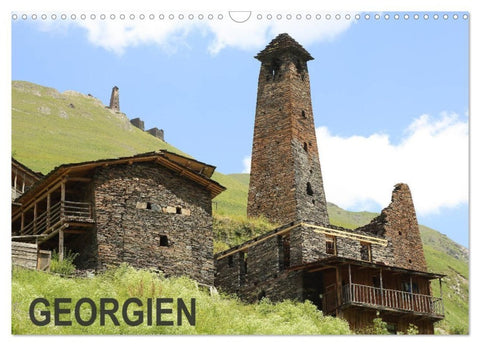 GEORGIEN (Wandkalender 2027 DIN A3 quer), CALVENDO Monatskalender