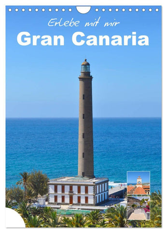 Erlebe mit mir Gran Canaria (Wandkalender 2027 DIN A4 hoch), CALVENDO Monatskalender