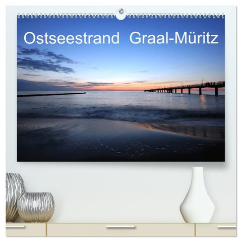Ostseestrand Graal-Müritz (hochwertiger Premium Wandkalender 2027 DIN A2 quer), Kunstdruck in Hochglanz