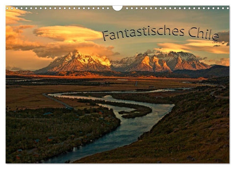 Fantastisches Chile (Wandkalender 2027 DIN A3 quer), CALVENDO Monatskalender