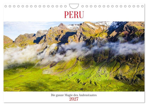 Peru - Magie der Anden (Wandkalender 2027 DIN A4 quer), CALVENDO Monatskalender