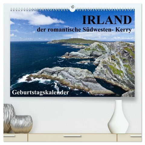 Irland - der romantische Südwesten - Kerry (hochwertiger Premium Wandkalender 2027 DIN A2 quer), Kunstdruck in Hochglanz