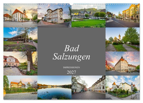 Bad Salzungen Impressionen (Wandkalender 2027 DIN A2 quer), CALVENDO Monatskalender