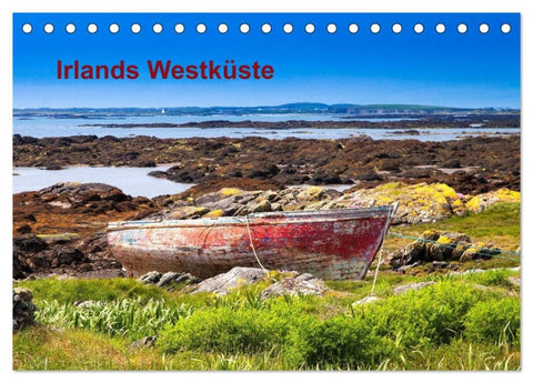 Irlands Westküste (Tischkalender 2027 DIN A5 quer), CALVENDO Monatskalender