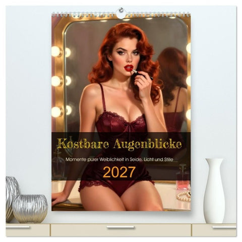 Kostbare Augenblicke (hochwertiger Premium Wandkalender 2027 DIN A2 hoch), Kunstdruck in Hochglanz