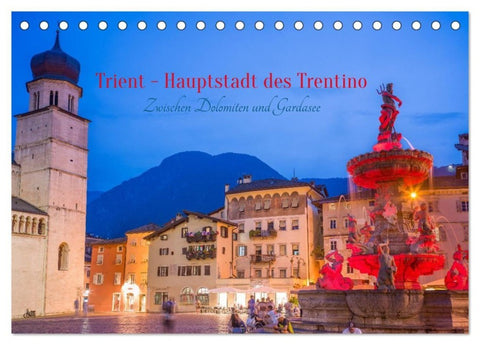Trient - Hauptstadt des Trentino (Tischkalender 2027 DIN A5 quer), CALVENDO Monatskalender