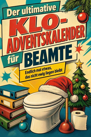 Der ultimative Klo-Adventskalender für Beamte