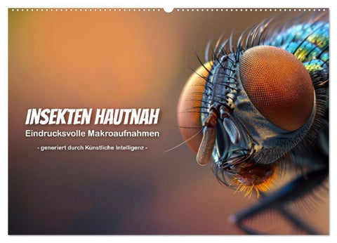Insekten hautnah (Wandkalender 2027 DIN A2 quer), CALVENDO Monatskalender