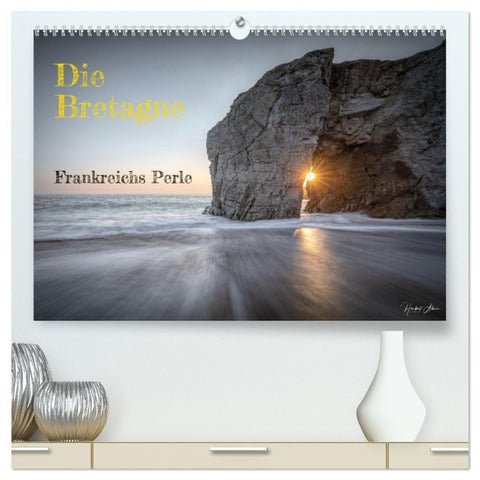 Die Bretagne - Frankreichs Perle (hochwertiger Premium Wandkalender 2027 DIN A2 quer), Kunstdruck in Hochglanz