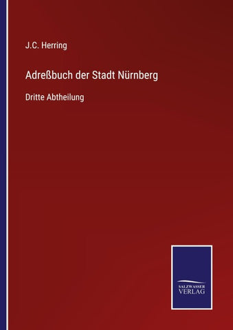 Adreßbuch der Stadt Nürnberg