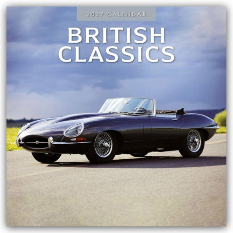 British Classics – Klassische britische Autos 2027 – 16-Monatskalender