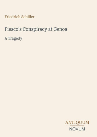 Fiesco's Conspiracy at Genoa