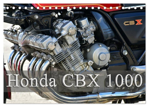 Honda CBX 1000 (Tischkalender 2027 DIN A5 quer), CALVENDO Monatskalender