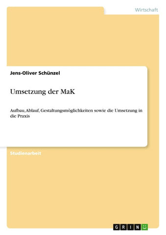 Umsetzung der MaK