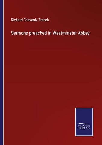 Sermons preached in Westminster Abbey