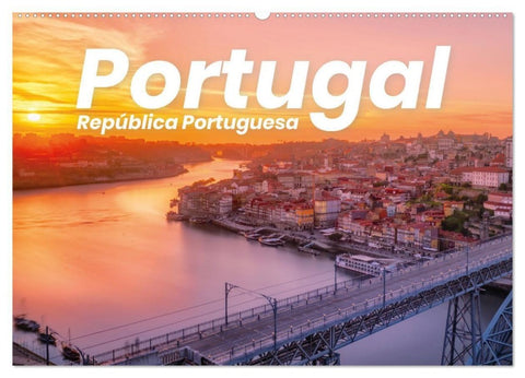 Portugal - wundervolle Natur (Wandkalender 2027 DIN A2 quer), CALVENDO Monatskalender
