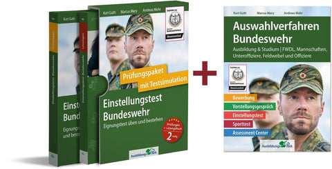 Sparpaket – Einstellungstest + Auswahlverfahren Bundeswehr