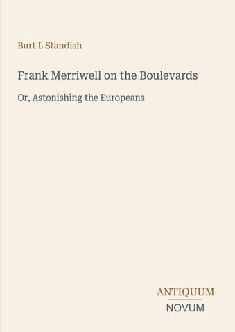 Frank Merriwell on the Boulevards