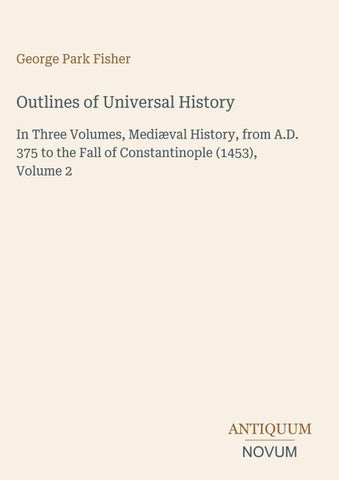 Outlines of Universal History