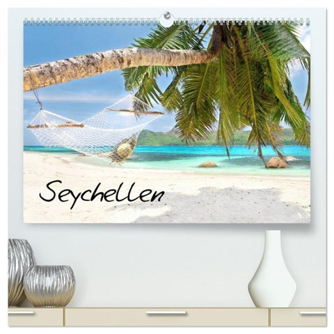 Seychellen (hochwertiger Premium Wandkalender 2027 DIN A2 quer), Kunstdruck in Hochglanz