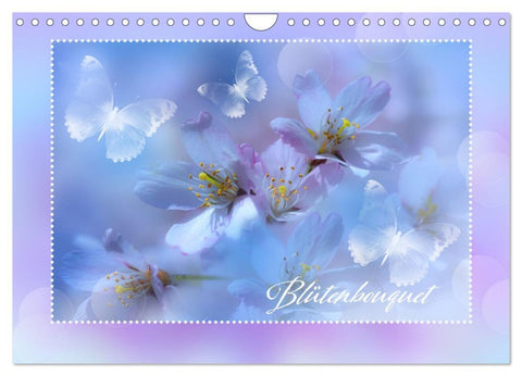Blütenbouquet (Wandkalender 2026 DIN A4 quer), CALVENDO Monatskalender