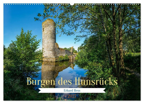 Burgen des Hunsrücks (Wandkalender 2027 DIN A2 quer), CALVENDO Monatskalender
