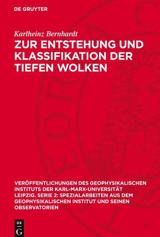 Zur Entstehung und Klassifikation der tiefen Wolken