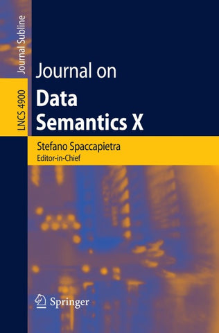 Journal on Data Semantics X