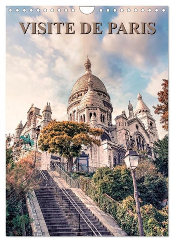 Visite de Paris (Calendrier mural 2027 DIN A4 horizontal), CALVENDO calendrier mensuel