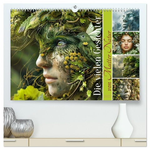 Die vielen Gesichter von Mutter Natur (hochwertiger Premium Wandkalender 2027 DIN A2 quer), Kunstdruck in Hochglanz