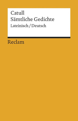 Sämtliche Gedichte. Lateinisch/Deutsch